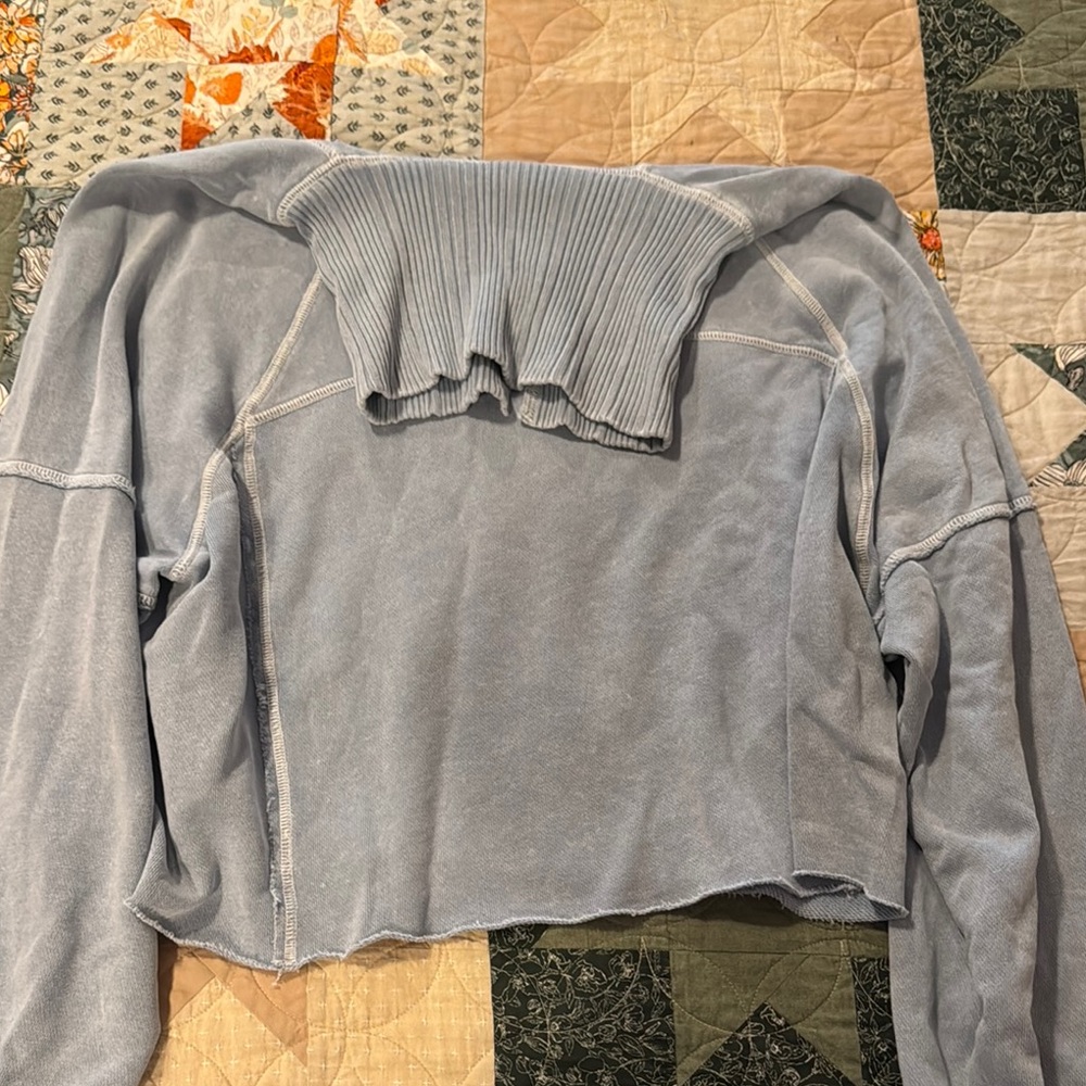 Aerie Light Blue Women's Sweatshirt